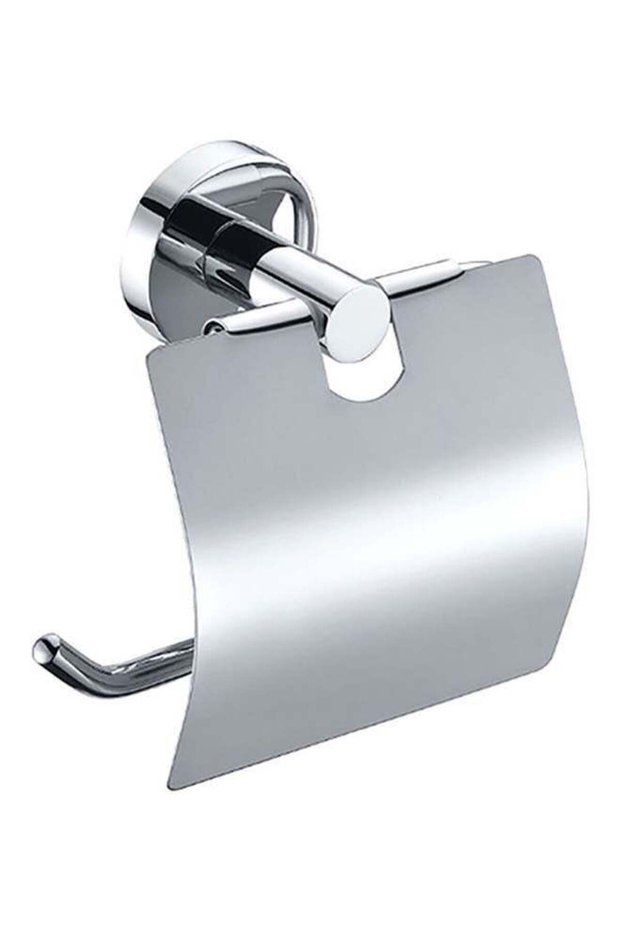Toilet Paper Holder Silver 13 x 14cm