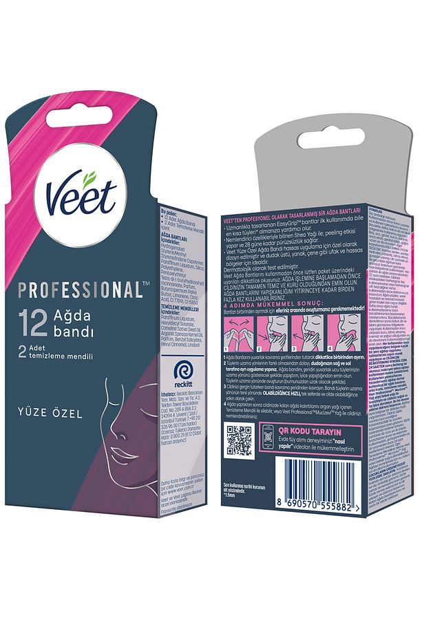 Pure Tüy Dökücü Krem Normal Ciltler 200 ml + Professional Yüze Özel Ağda Bandı Normal Ciltler 20'li - 7