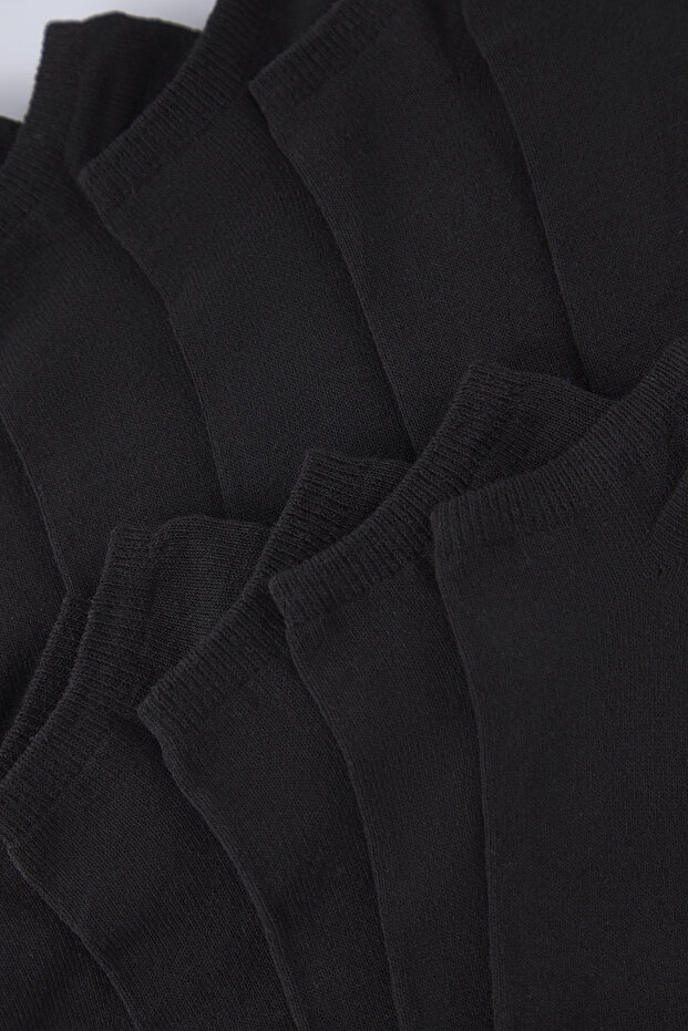 Siyah Unisex 20'li Pamuklu Kısa Boy/Görünmez/Patik Çorap TMNSS25CO00018 - 3