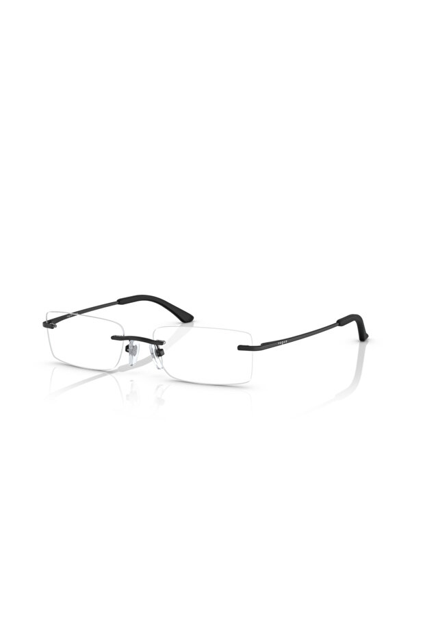نظارة شمسية رجالية من ماركة PILLOW Optical - موديل VO 3851I - مقاس العدسة: 51 مم - لون أسود مطفي