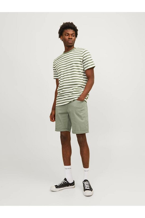 Regular Fit Comfort Keten Erkek Şort - 1