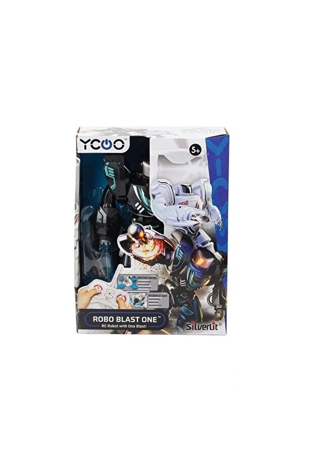 Mlvx Sil 88589 Silverlit Robo Blast One Mlv Blsm - 1