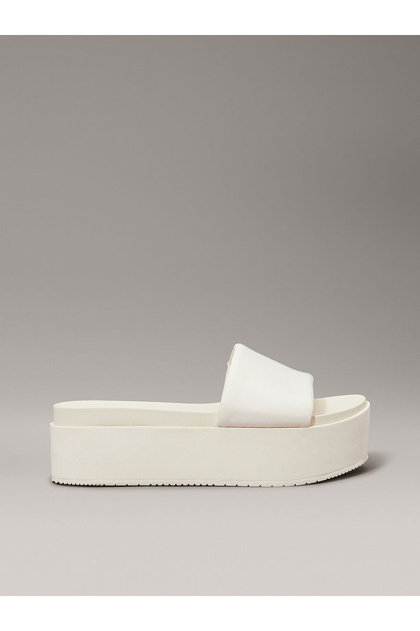 FLATFORM SANDAL SLIDE IN NYLON Terlik - 1