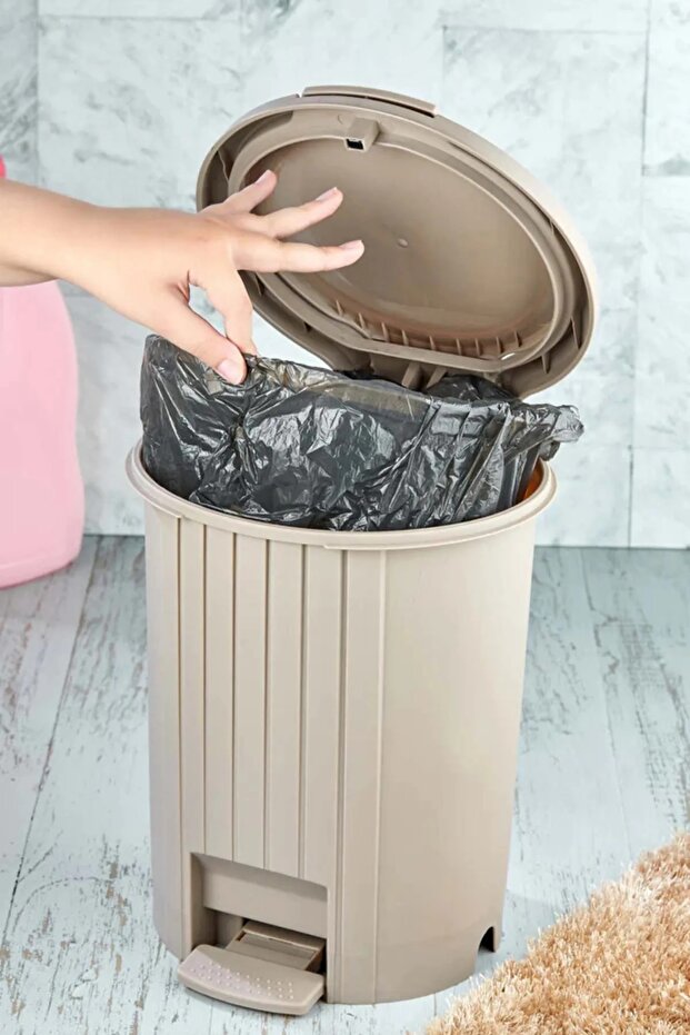 سلة المهملات بالضغط والدواسة - 6