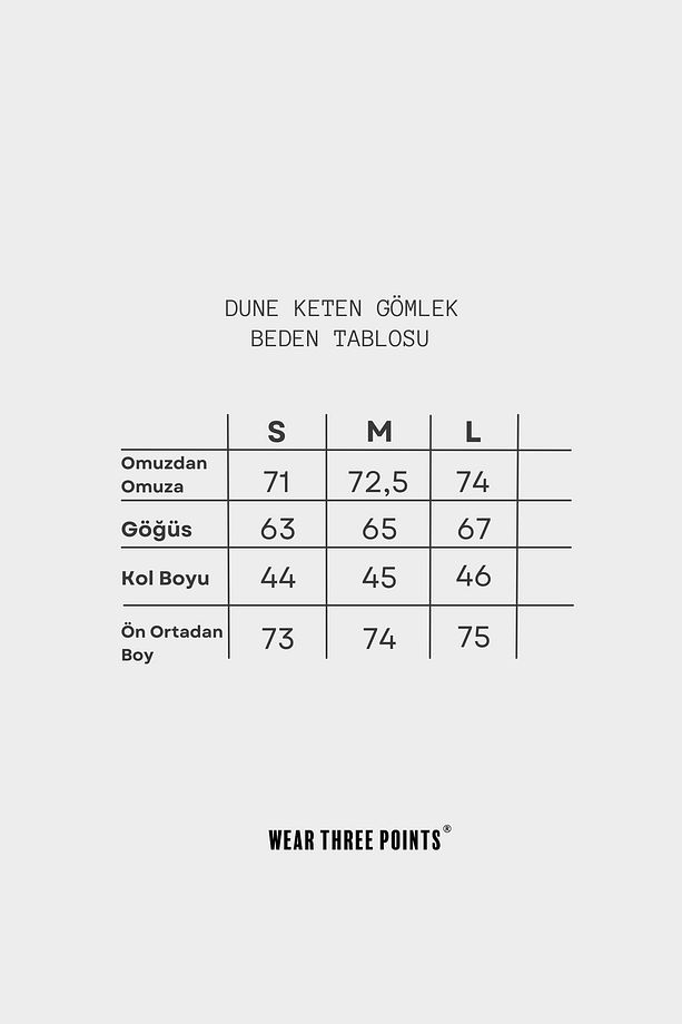 Dune Oversize Keten Sarı Gömlek - 7
