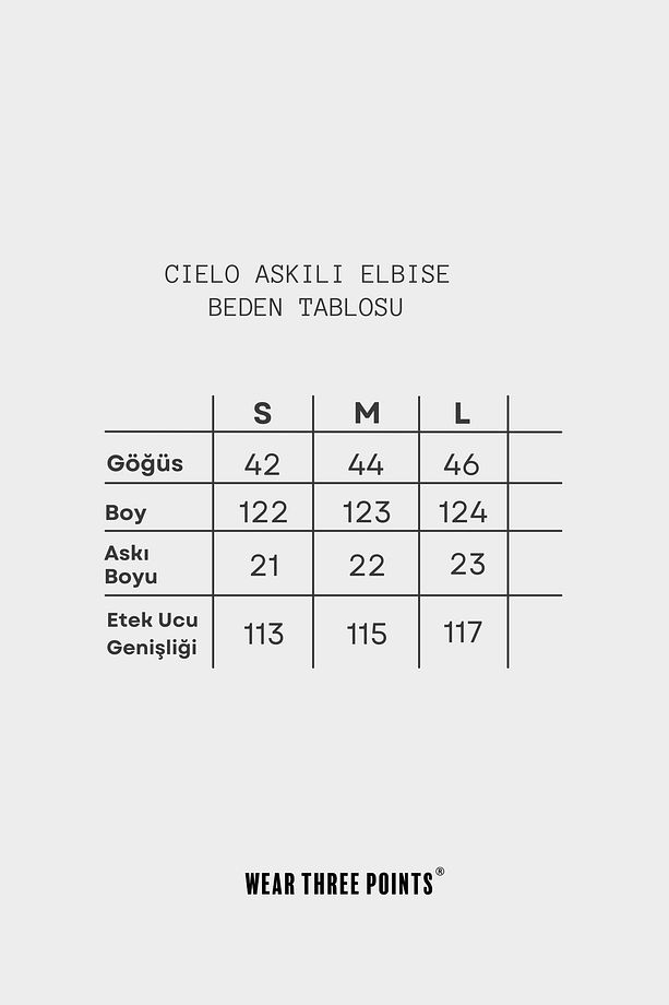 Cielo Ayarlanabilir Askılı Modal Elbise - 4