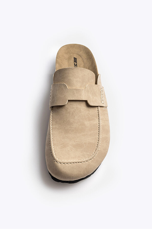 Off Beige Slippers - 4