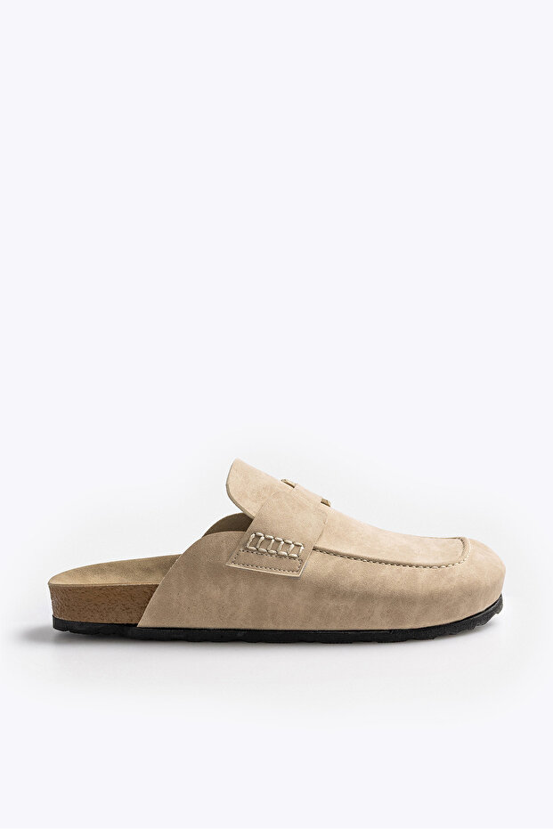 Off Beige Slippers - 1