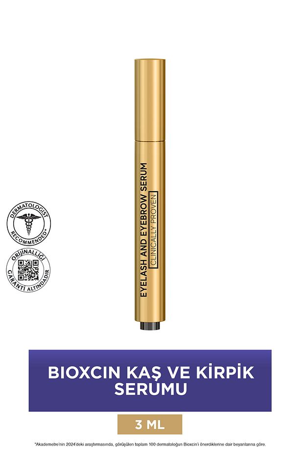 Kaş Kirpik Serumu - Kolajen Hyaluronik Asit Hint Yağı Keratin Peptidleri B5 Biocomplex B11- - 4