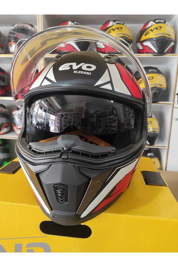 Çene Açılır Güneş Vizörlü Kask - 2