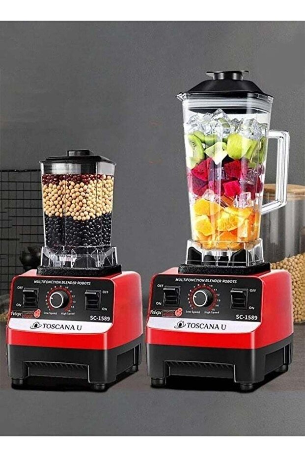 3 in 1 Set Electric Kettle 2.5L and Multifunctional Blender with 2L Grinder - 2