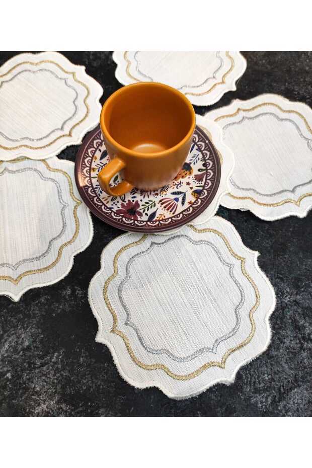 Presentation Napkin, Cocktail Napkin, Coffee Service Napkin, Coaster 6-Piece Presentation Napkin