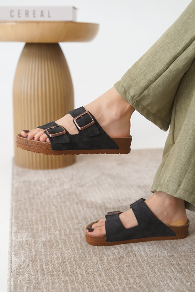 Arizona Daily Orthopedic Unisex Buckle Slippers