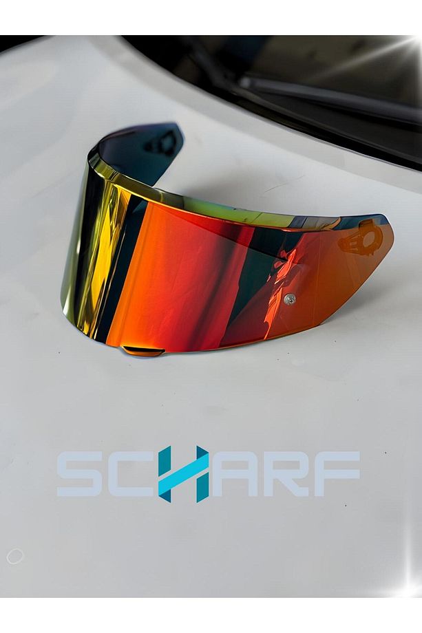 AGV MONO (YENİ 2.NESİL) K3 UYUMLU REDGOLD VİZÖR - 1