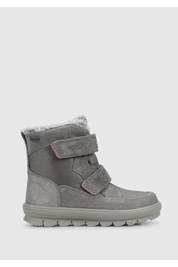 Gray Girl's Outdoor Boots
