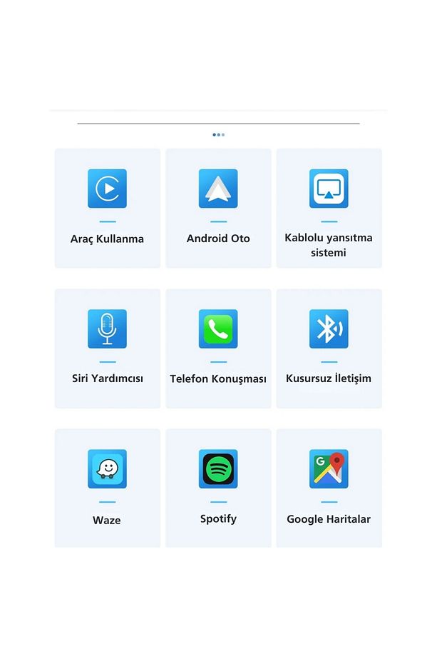 Carlinkit Multimedya Carplay Dönüştürücü CarPlay & Android Auto Apple-Android Head Unit - 8