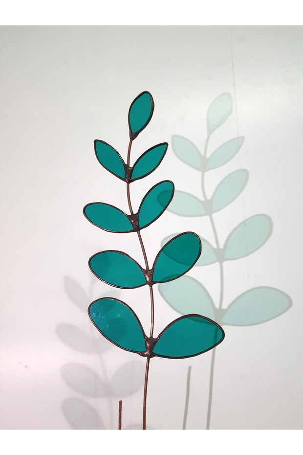 vitray cam yaprak dalı - 1