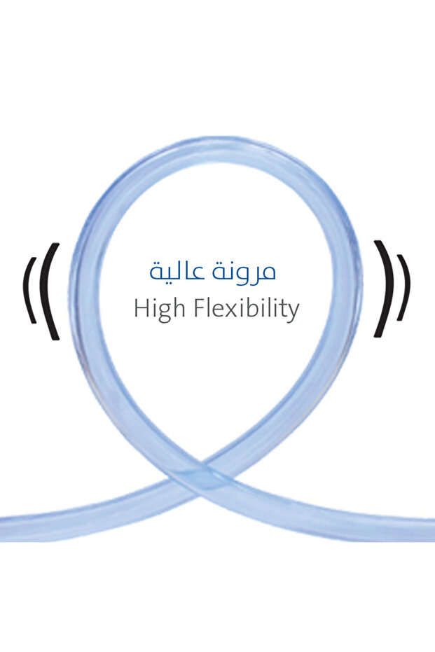 خرطوم شفاف 50 متر 1/2 بوصة - 3
