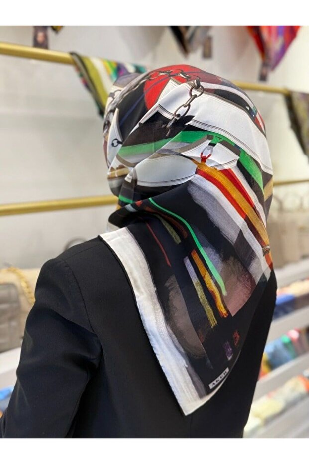 SURA İPEK EŞARP - 5