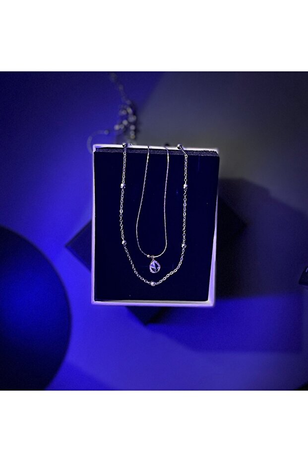 Su Damlası Kolye - 3