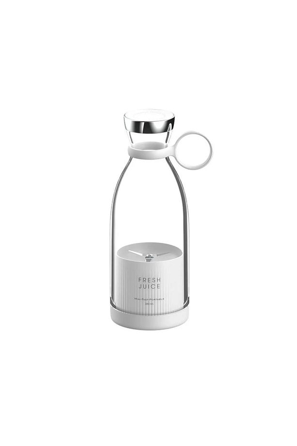 Taşınabilir Mini Şarjlı Blender Kablosuz Şarjlı Mikser Smoothie - Milkshake Shaker 380ml - 5