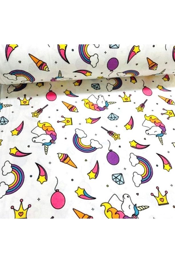 Yazlık Müslin Uyku Tulumu %100 Pamuk Müslin Unicorn Çocuk Bebek Uyku Tulumu - 3