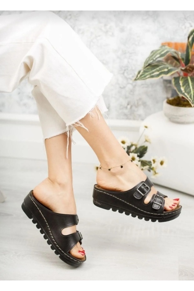 Women's Orthopedic Soft Fuspetli̇ Sole Slippers Size 41-42