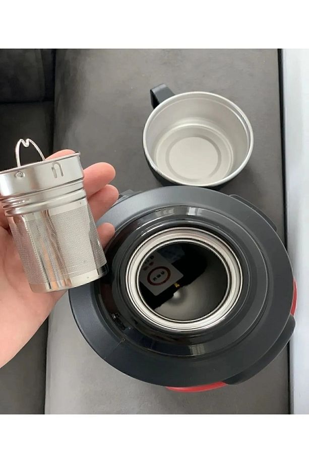 48 Saat Isı Korumalı Termos 3.2 Litre Siyah-gümüş-yeşil Karışık Renkler Kamp Aile Boy Çelik Termos - 5