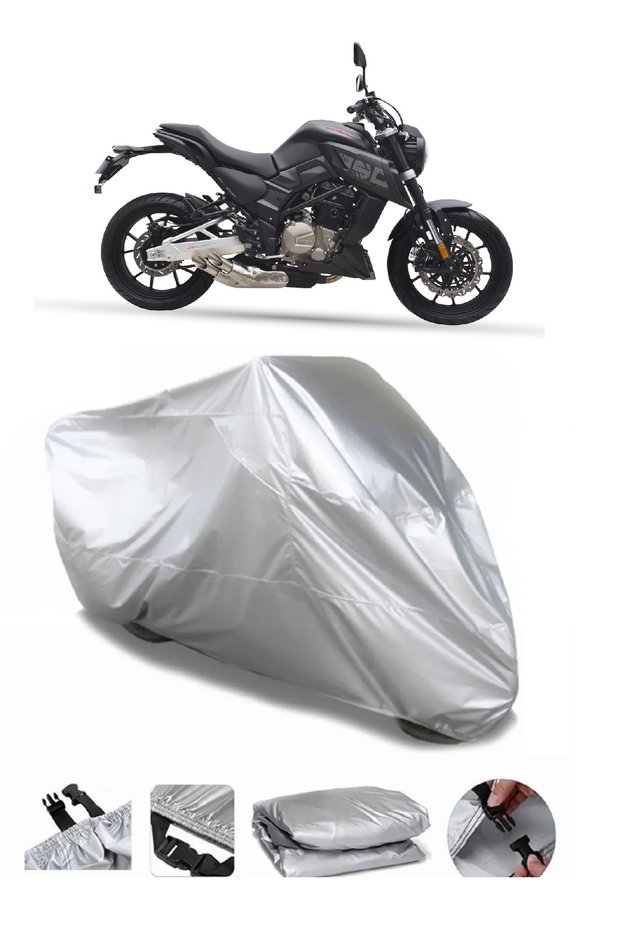 Arora Sk 250 Kv Ultra Thick Waterproof Motorcycle Tarpaulin Rear Bag Uncompatible