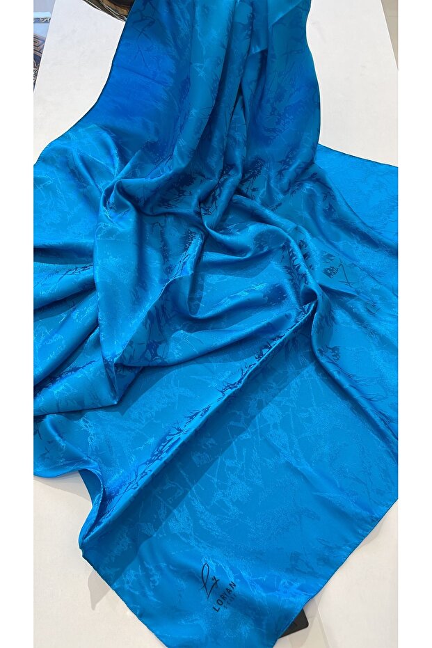Silky Jacquard Scarf