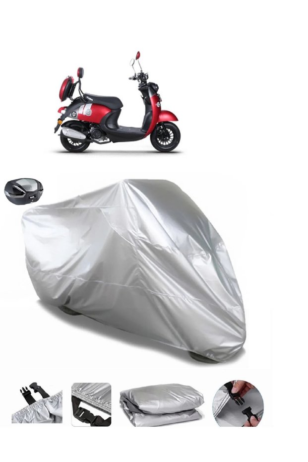 Kuba Superlight 200 Ultra Thick Waterproof Motorcycle Tarpaulin Backpack Compatible