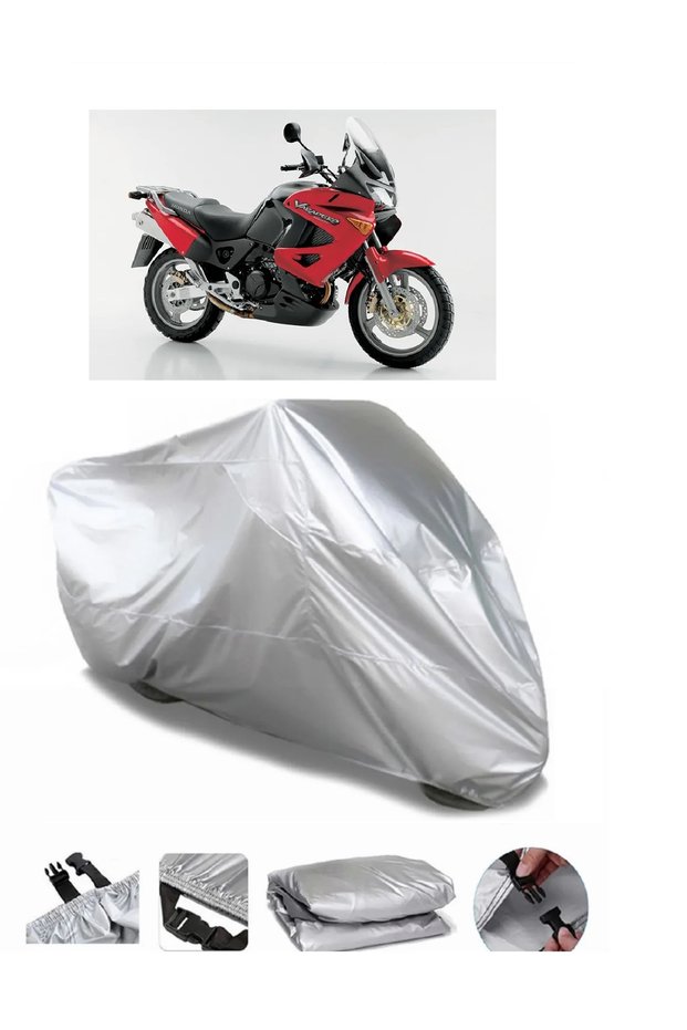 For Honda XL 1000V Varadero Ultra Thick Waterproof Motorcycle Tarpaulin Rear Bag Incompatible