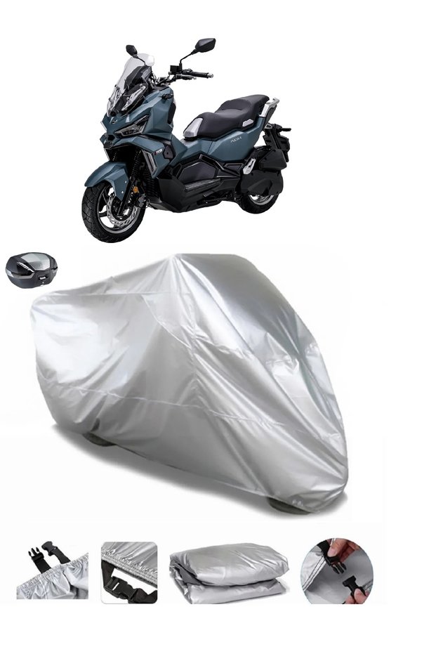 Kuba Xf 139 Ultra Thick Waterproof Motorcycle Tarpaulin Rear Bag Compatible