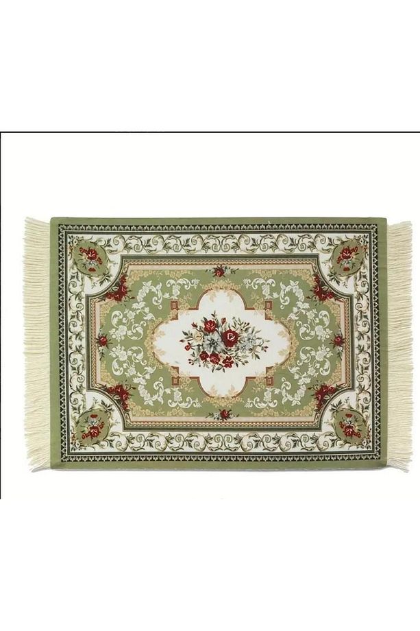 70X30 CM YEŞİL HALI TEMALI KAYDIRMAZ TABAN SPEED YÜZEY OYUNCU MOUSE PAD GAMİNG - 1