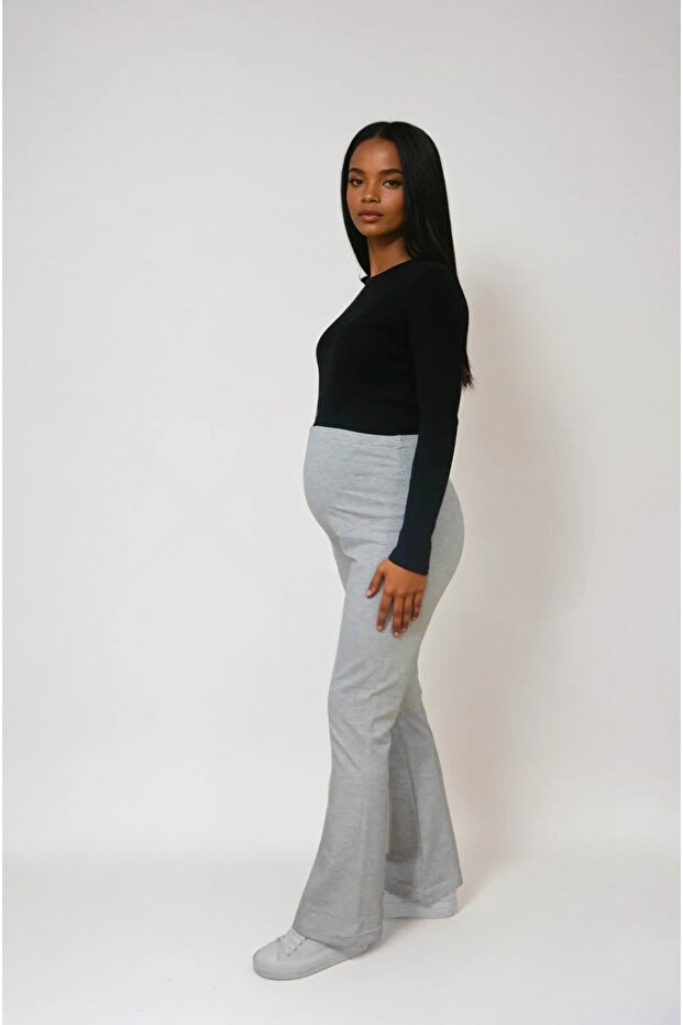 Spanish Two Thread Maternity Combed Cotton Pants - 6