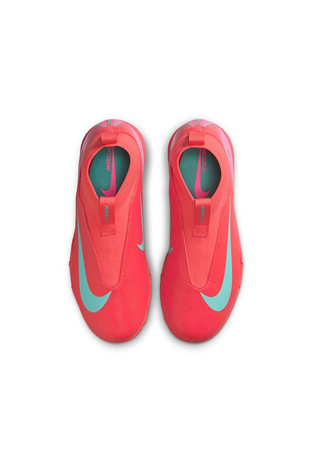 Jr. Mercurial Superfly 10 Academy Tf Genç Halı Saha Ayakkabısı FQ8310-800 Kırmızı - 4