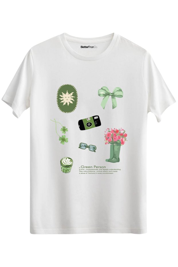 Green Person - Regular T-Shirt
