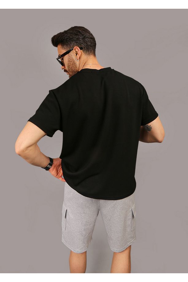 Regular Fit Kargo Cepli Bermuda Şort - 4