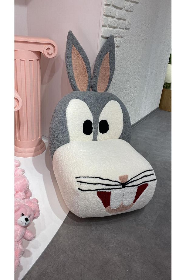 Most Bugs Bunny Karakter Berjer 1. Sınıf Teddy Kumaş Gürgen Ağaç (Evinize Teslim) - 2