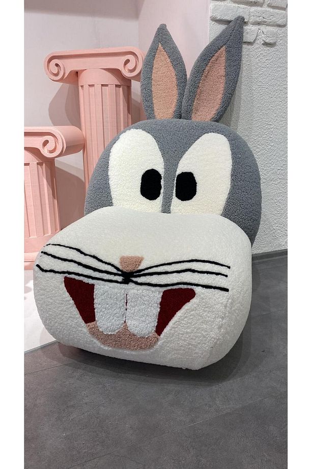 Most Bugs Bunny Karakter Berjer 1. Sınıf Teddy Kumaş Gürgen Ağaç (Evinize Teslim) - 3