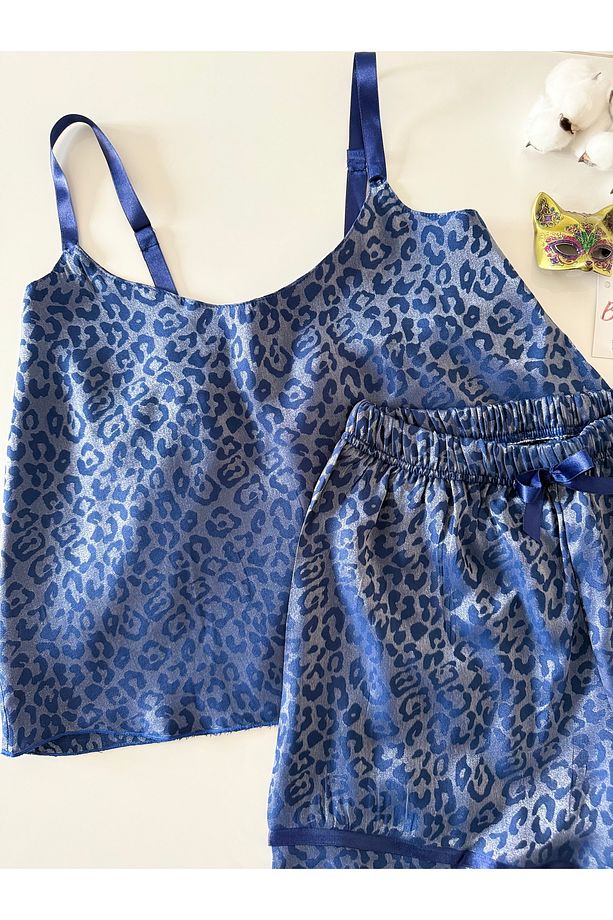 Leona Set Şort Pijama Takımı - 2