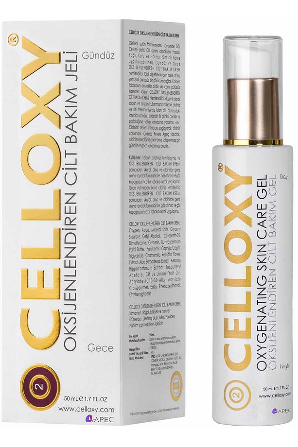 OXYGEN GEL  50 ml  CİLDİNİZİN YÜZÜ GÜLSÜN - 1