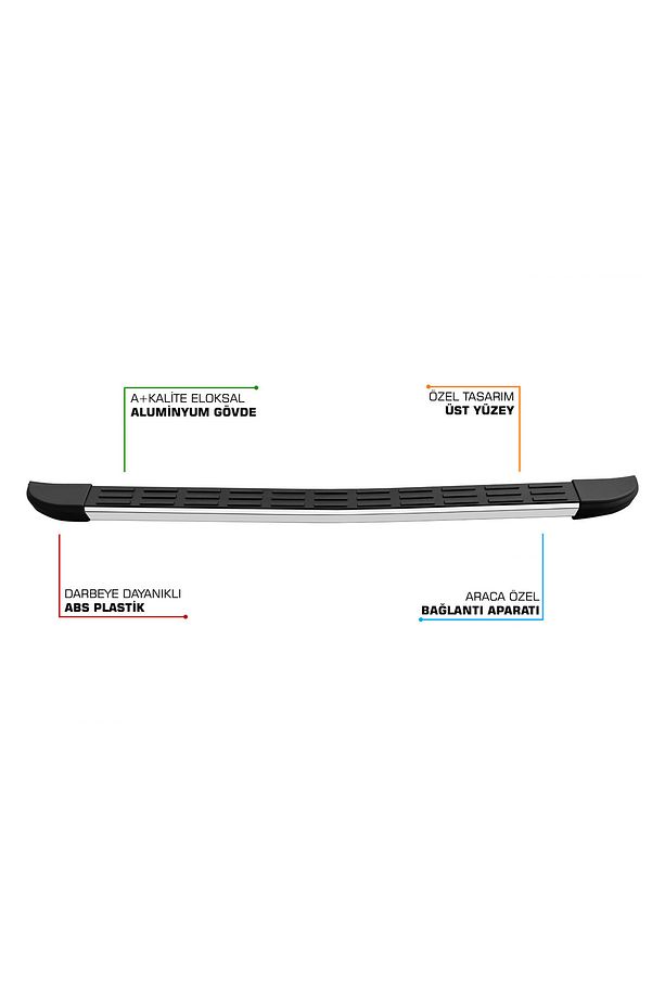OPEL COMBO S LİNE ARKA KORUMA TAMPON KORUMA 2019 2020 2021 2022 2023 2024 2025 - 5