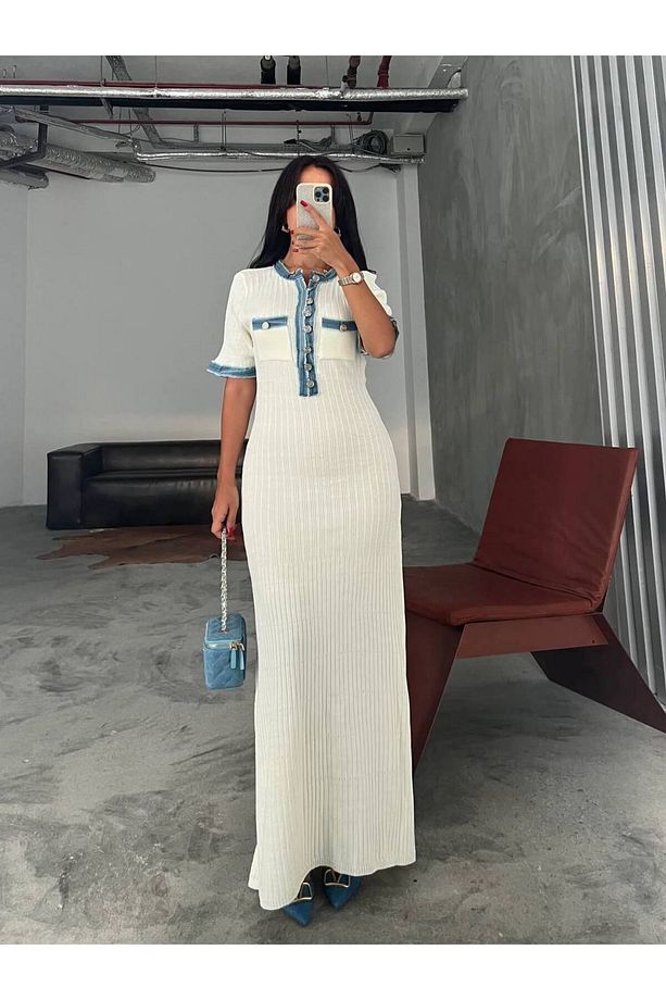 Yeni Sezon-triko ,kot Elbise Talin Prences Model - 3
