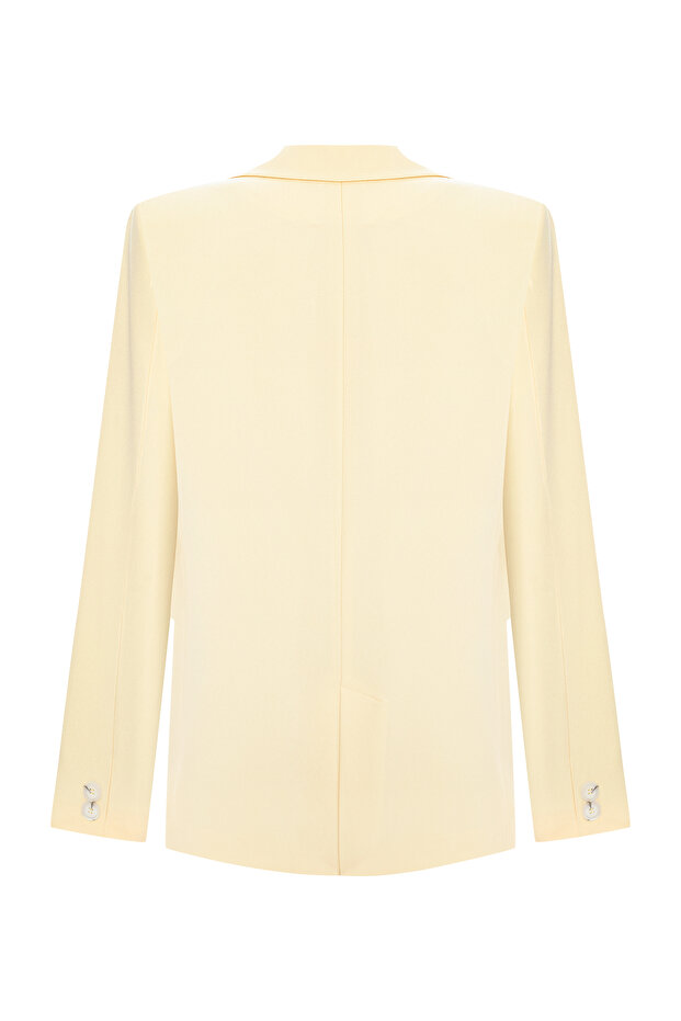 TEK DÜĞMELİ BLAZER CEKET - 7