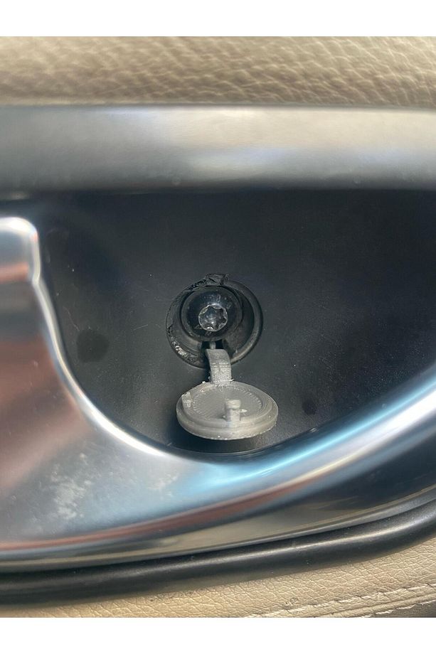 Renault Megane 2  2002-2009 Kapı Kolu VİDA KAPAĞI Takımı - 3