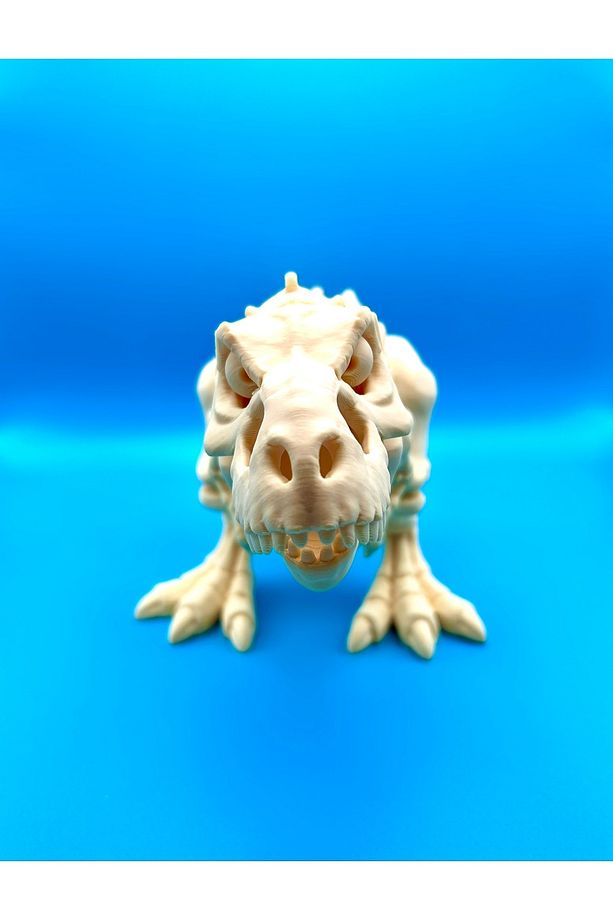 Dinozor Oyuncağı, Gerçekçi T-Rex Modeli - Büyük Boy - 4