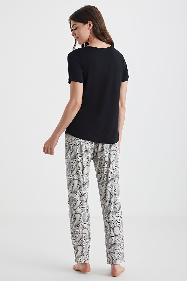 Mekane teksture set pidžama - 4