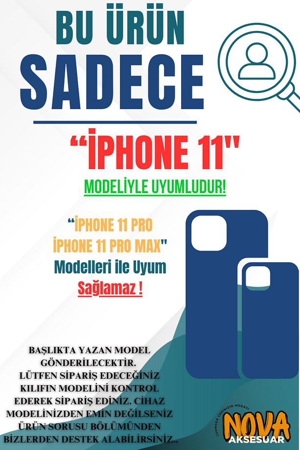 iPhone 11 Kılıf Soft Doku & Çıkıntılı & Kamera Korumalı Silikon 3d Kapak v1 - LACİVERT - 2
