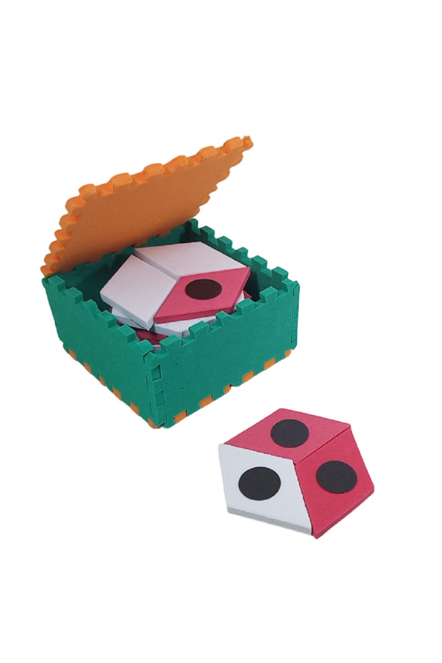 GEOMETRİK ÖRÜNTÜ BLOKLARI - MIKNATISLI - 2